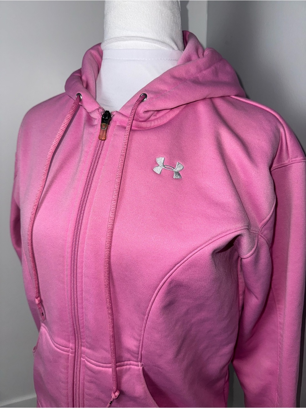 Under Armour Rival Fleece Full Zip Hoodie/Size Small - Picture 4 of 8